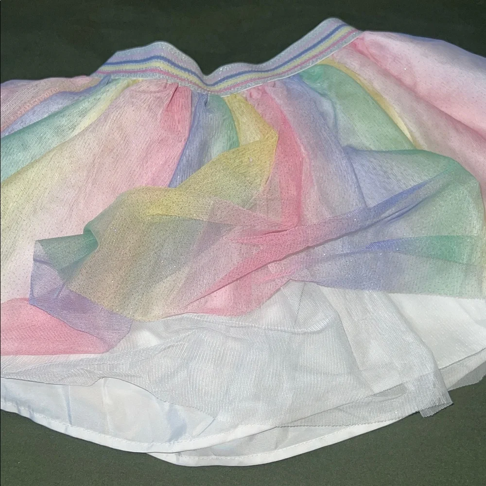 H&M Rainbow Pastel Kids Skirt